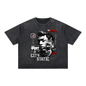 Mineral Wash Boxy Cotton T-Shirt