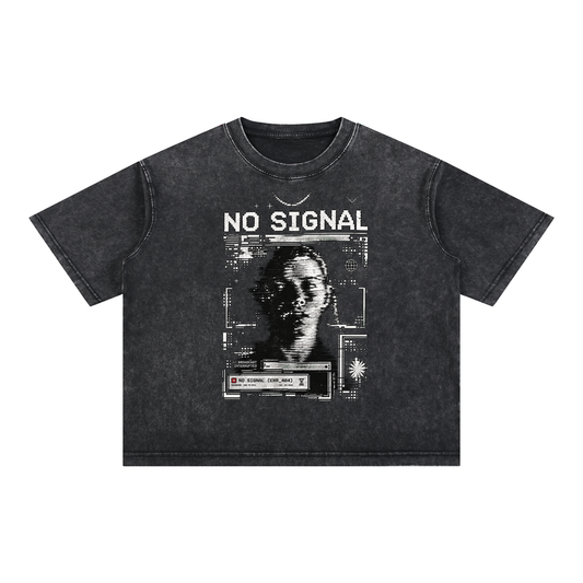 Mineral Wash Boxy Cotton T-Shirt